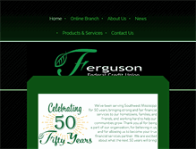 Tablet Screenshot of fergusonfcu.org